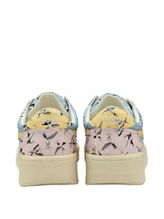 Gola Blue Yellow Cath Kidston Grandslam HD Lace Up Trainers - Image 3 of 4