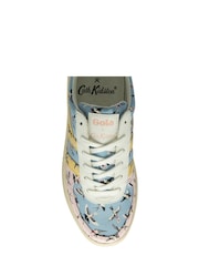 Gola Blue Yellow Cath Kidston Grandslam HD Lace Up Trainers - Image 4 of 4