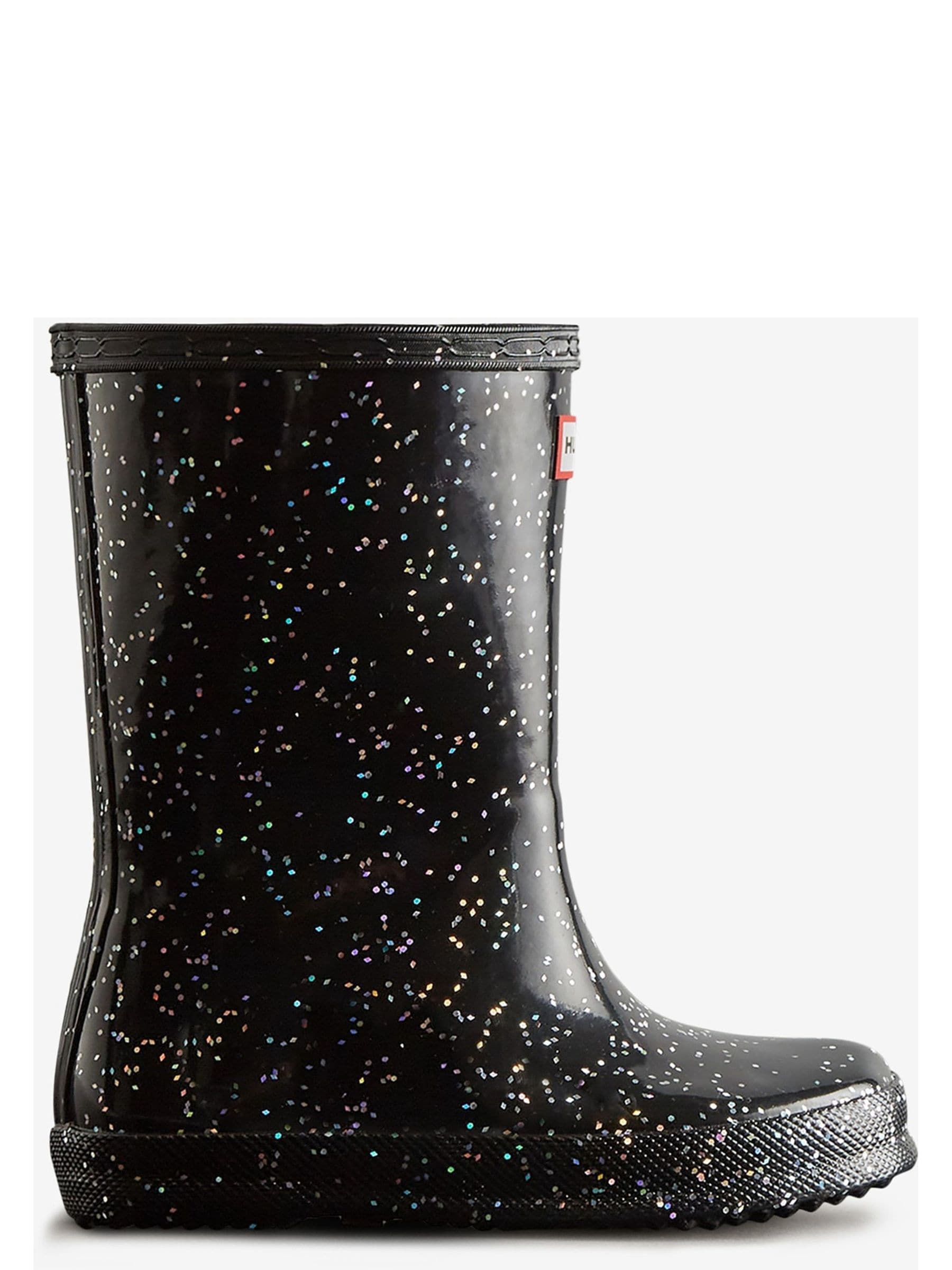 Buy Hunter Kids First Classic Glitter Wellies from Next Luxembourg