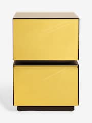 Gold Rockett St George Midas Bedside Table - Image 5 of 6