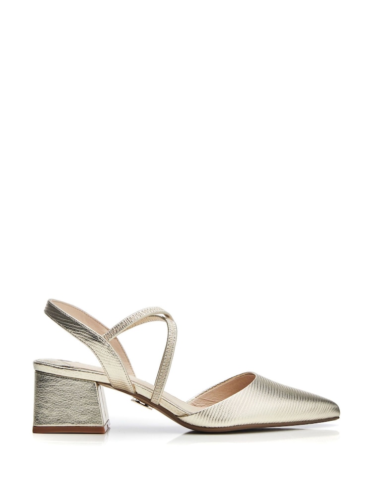 Moda in Pelle Caydence Point Low Block Shoes - Image 1 of 4 Moda in Pelle Caydence Point Low Block Shoes - Image 1 of 4
