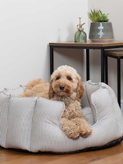 Lords and Labradors Regency Stripe Striped High Sided Dog Bed - Image 1 of 4