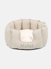 Lords and Labradors Regency Stripe Striped High Sided Dog Bed - Image 4 of 4