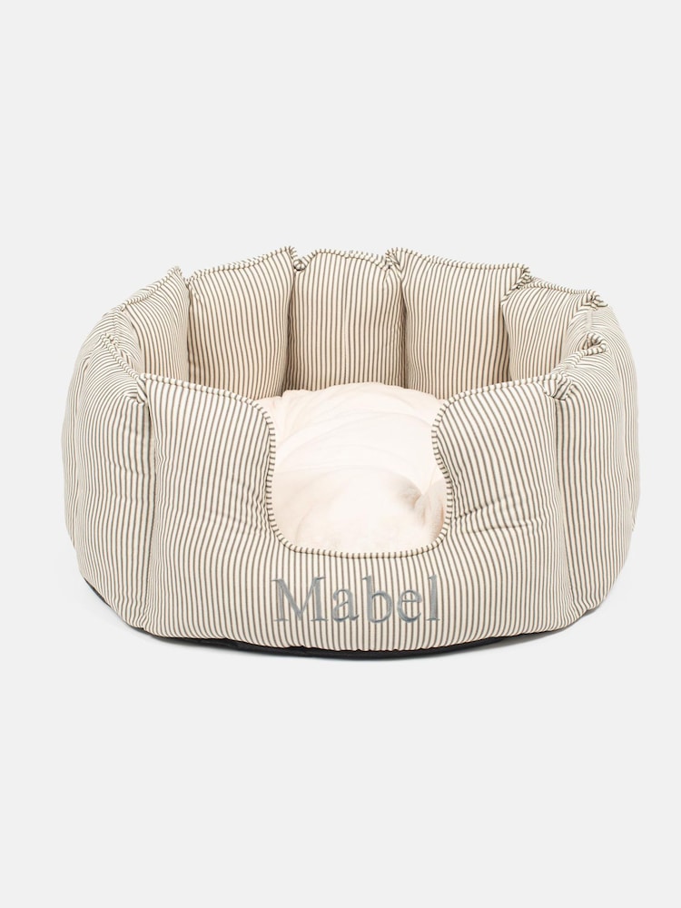 Lords and Labradors Regency Stripe Striped High Sided Dog Bed - Image 4 of 4