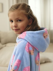Blue/Pink Blanket Hoodie (3-16yrs) - Image 2 of 7