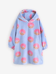 Blue/Pink Blanket Hoodie (3-16yrs) - Image 4 of 7