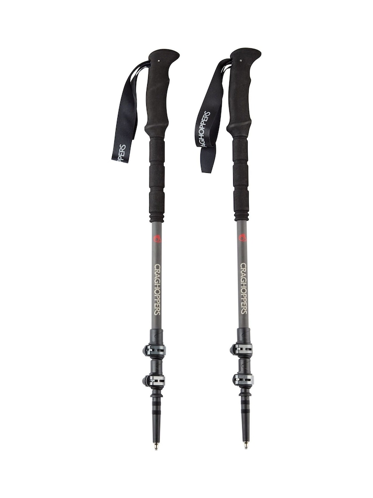 Bastões de caminhada Craghoppers T-Lite Carb cinza - Imagem 1 de 6