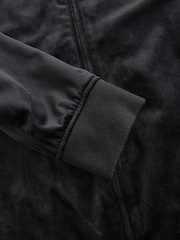 Black Velvet Bomber Jacket - Image 10 of 11