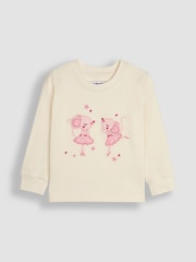 JoJo Maman Bébé Pink Mouse Pyjamas 2 Pack - Image 2 of 11