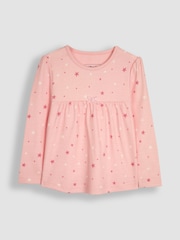 JoJo Maman Bébé Pink Mouse Pyjamas 2 Pack - Image 6 of 11