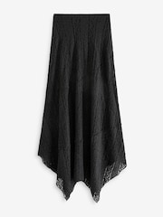 Black Lace Maxi Skirt - Image 6 of 8