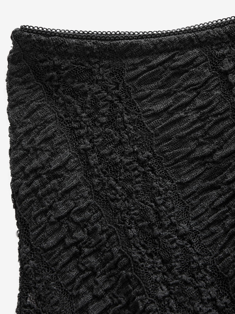 Black Lace Maxi Skirt - Image 8 of 8