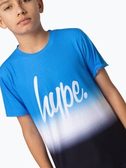 Hype. Boys Blue Changing Skies Fade T-Shirt - Image 4 of 4
