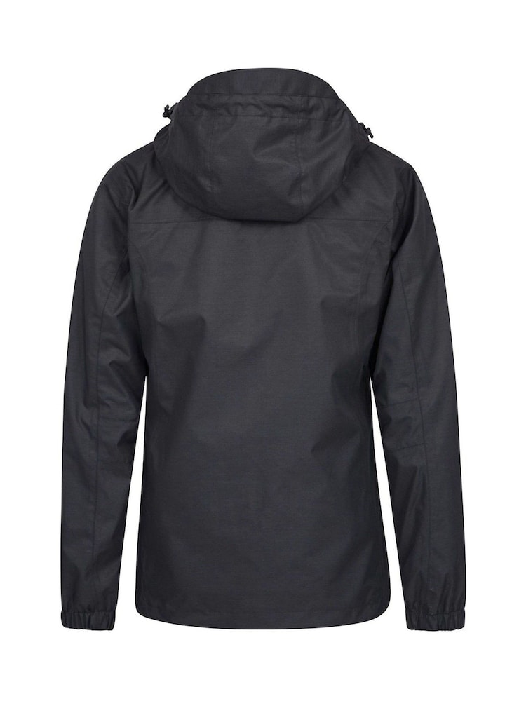 Mountain Warehouse Black Womens Bracken Melange 3 in 1 Waterproof and Breathable Jacket - Image 2 of 3