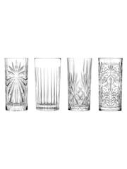 RCR Set of 4 Clear Mixology Hiball Glasses 37cl - Image 3 of 3