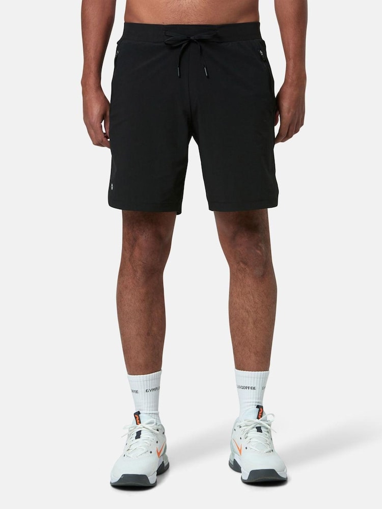 Gym + Coffee Black Mens Relentless Shorts - Image 1 of 5