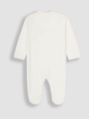 Jojo Maman Bébé babypyjama met Born In 2025-borduursel - Image 4 of 5