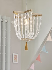 Brass Easy Fit Star Beaded Shade Light - Image 1 of 5