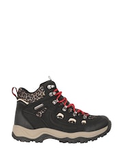 Negro - Adventurer Womens Printed Waterproof Boots - Imagen 1 de 5