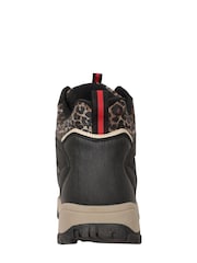 Negro - Adventurer Womens Printed Waterproof Boots - Imagen 4 de 5