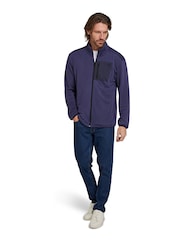 Raging Bull Blue Zip Through Fleece - Image 2 of 7