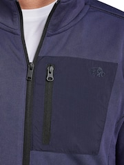 Raging Bull Blue Zip Through Fleece - Image 5 of 7