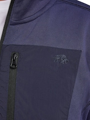 Raging Bull Blue Zip Through Fleece - Image 6 of 7