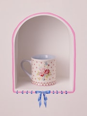 Cath Kidston Cream Mollie Mug Set Of 4 - Image 1 of 4