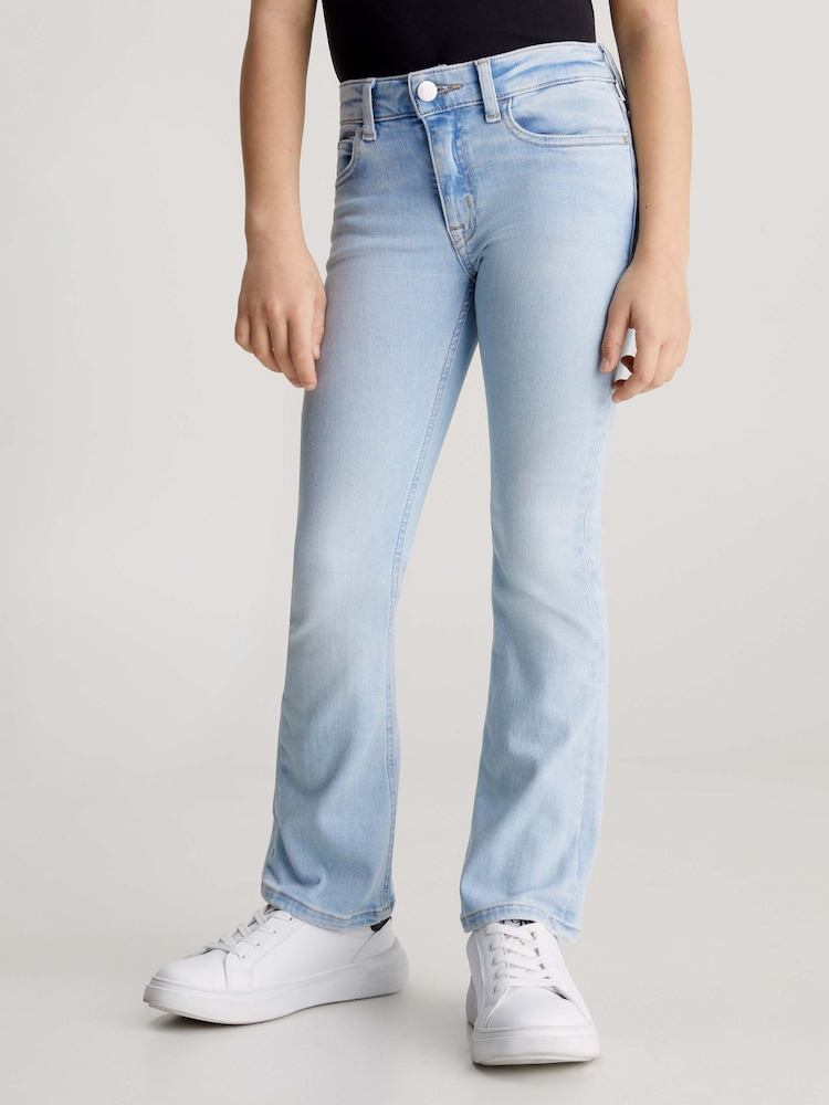 Calvin Klein Jeans Flare Denim Jeans - Image 1 of 5 Calvin Klein Jeans Flare Denim Jeans - Image 1 of 5