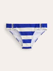 Boden Blue Resin Buckle Bikini Bottoms - Image 5 of 6