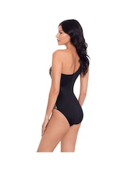 Miraclesuit Purple Tummy Control Network Jena Swimsuit - Image 4 of 5