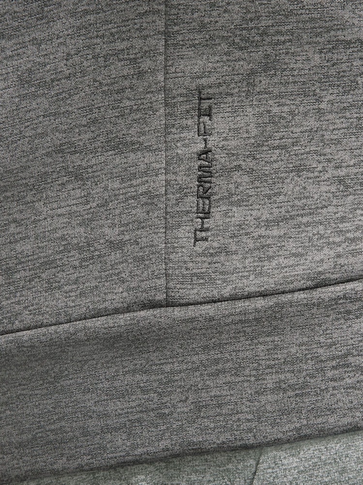 Nike Grey Therma FIT Zip-Up Training Hoodie - Image 14 of 14