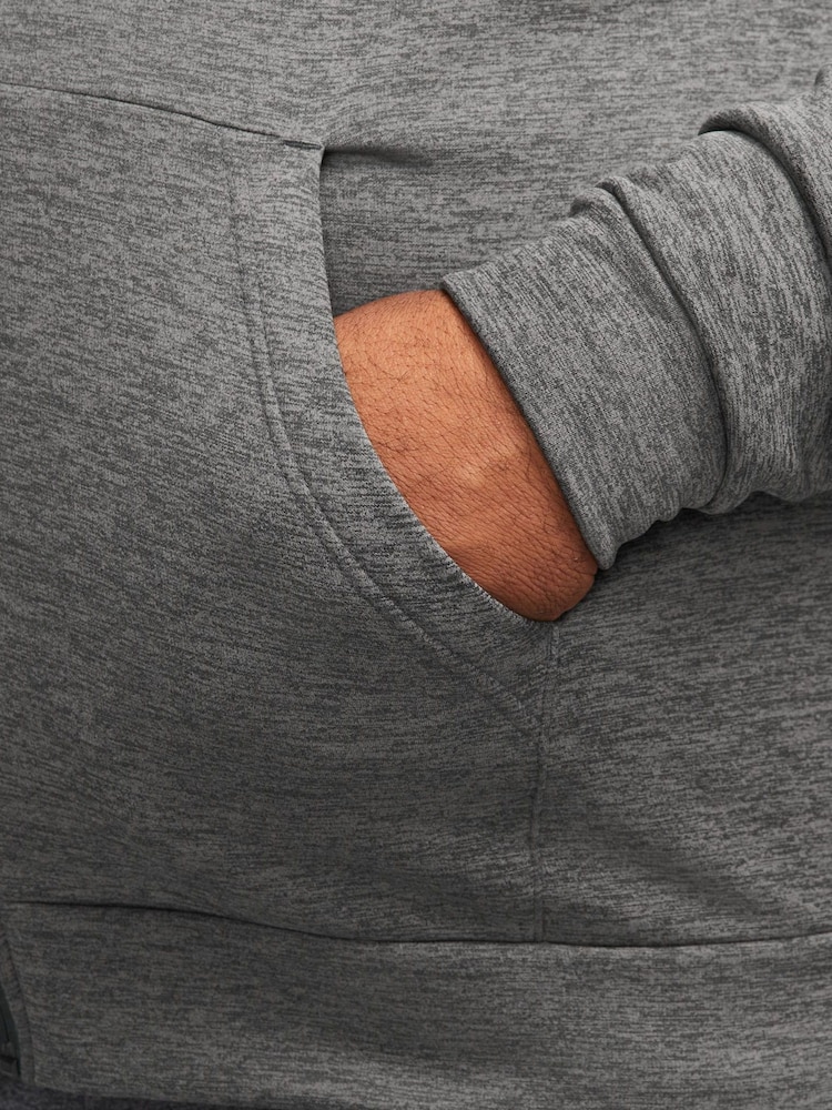 Nike Grey Therma FIT Zip-Up Training Hoodie - Image 5 of 14