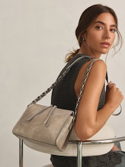 Grey Utility Cross-Body Bag - Image 2 of 9