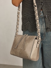 Grey Utility Cross-Body Bag - Image 3 of 9