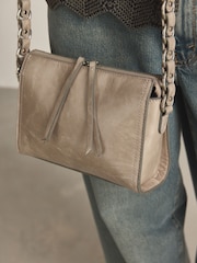Grey Utility Cross-Body Bag - Image 4 of 9