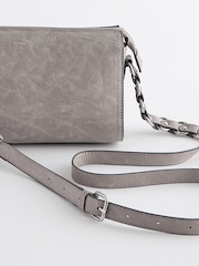 Grey Utility Cross-Body Bag - Image 7 of 9