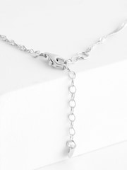 Sterling Silver Twisted Chain Bracelet - Image 6 of 6