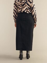 Schwarz - Evans Jeansrock - Bild 3 von 4