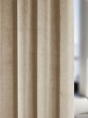 Enhanced Living Cream Thermal Blackout Hampton Readymade Curtains - Image 2 of 4