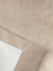 Enhanced Living Cream Thermal Blackout Hampton Readymade Curtains - Image 4 of 4