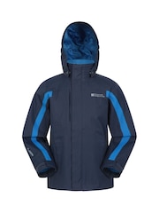 Mountain Warehouse Blue Samson Waterproof Jacket - Image 1 of 5