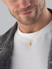 Beaverbrooks 9ct Yellow Gold Saint Christopher Pendant - Image 2 of 3