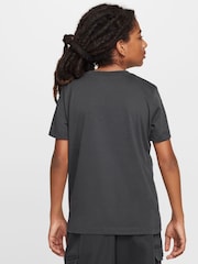 Nike Grey Liverpool FC Swoosh Graphic T-Shirt - Image 2 of 5