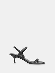 Whistles Black Enslee Heeled Sandals - Image 1 of 4