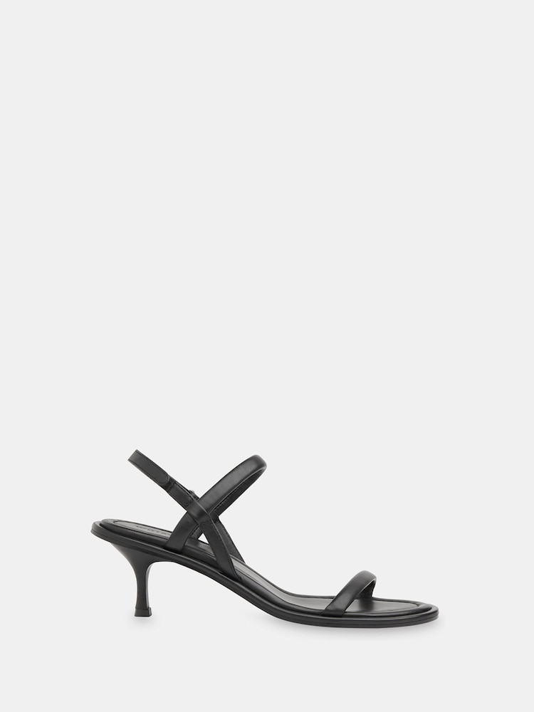 Whistles Black Enslee Heeled Sandals - Image 1 of 4