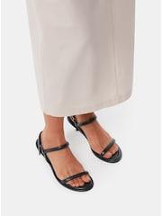 Whistles Black Enslee Heeled Sandals - Image 4 of 4