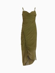 AllSaints Green Ulla Dress - Image 6 of 6