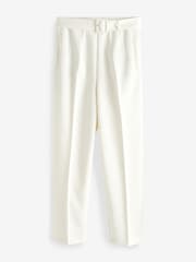 Phase Eight Cream Gaia Tapered Tailored Trousers - Image 7 of 7