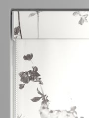Grey Floral Made to Measure 100% Cotton Roman Blind - Image 3 of 6